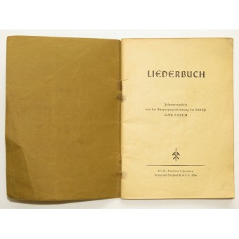 3. Reich Liederbuch. Espenlaub militaria